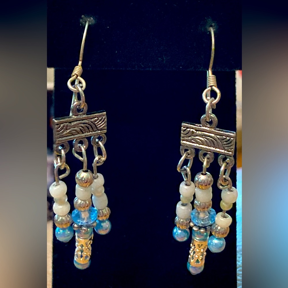 Pair of cute dangle pierced earrings